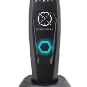 StyleCraft Saber Precision Full Metal Body Digital Brushless Motor Cordless Trimmer Black