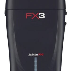 BaBylissPRO FX3 Black Double Foil Cordless Shaver #FXX3SB