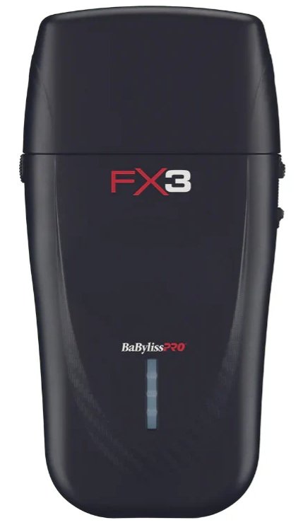 BaBylissPRO FX3 Black Double Foil Cordless Shaver #FXX3SB