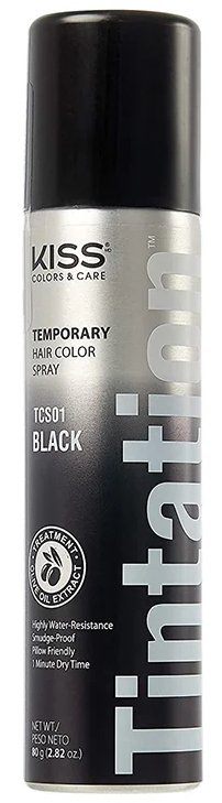 Kiss Tintation Temporary Hair Color Spray Assorted Colors