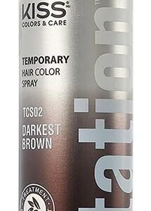 Kiss Tintation Temporary Hair Color Spray Assorted ColorsBrown