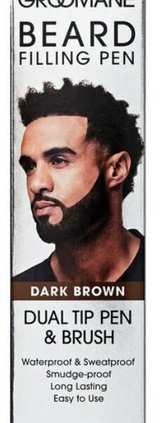 Groomane Waterproof Beard Filling PenDarkBrown