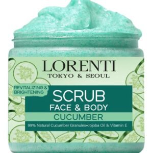 Lorenti Face & Body Scrub Series 16.9oz | 500ml Cucumber