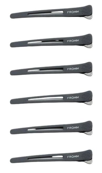 Fromm Extra Grip Rubber Strip Hair Clips