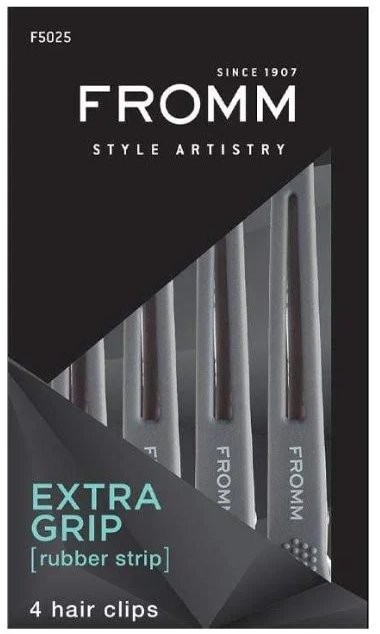 Fromm Extra Grip Rubber Strip Hair Clips - Image 2