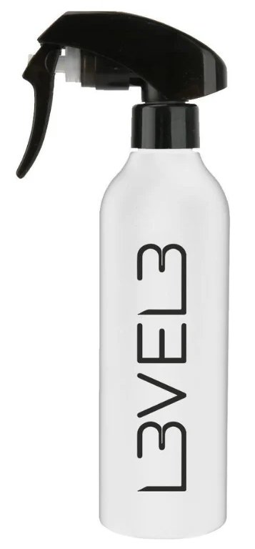 L3vel3 Rubberized Spray Bottle Assorted Color White