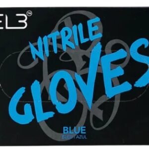L3VEL3 Professional Nitrile Gloves Blue 100 Pack Large