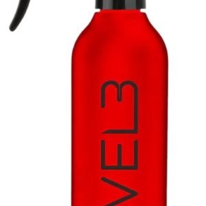L3vel3 Rubberized Spray Bottle Assorted Color Red