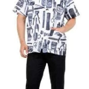 Betty Dain Vintage Barber Jacket White