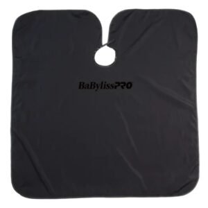 BaBylissPRO Barberology Black Barber Cape #BBCAPEMB