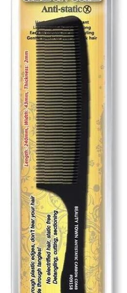 BT Carbon Clipper Comb #09158