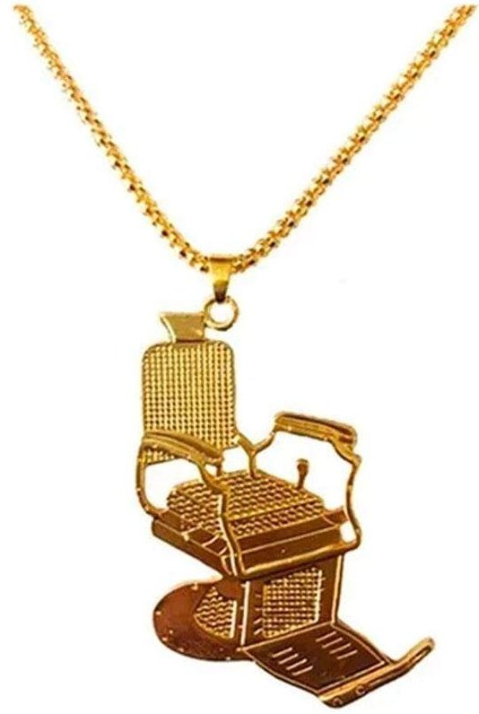 Kashi Barber Chair Chain & Necklace Gold