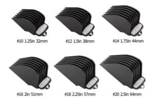Universal Premium Clipper Guides 6 Pack (#10–#20)